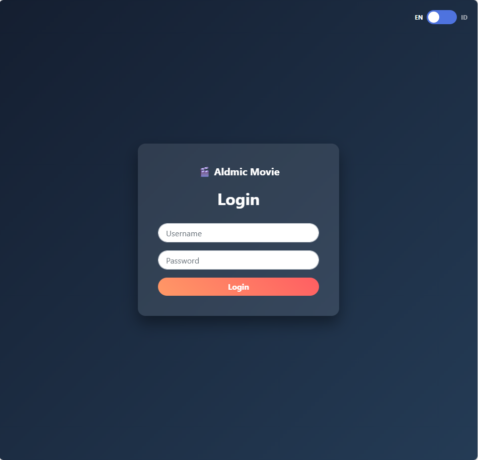 Aldmic Movie: Web-Based Movie Catalog Application