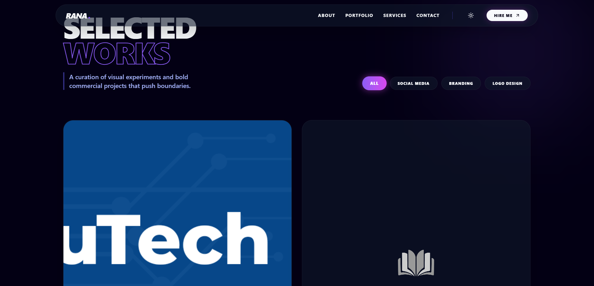 Premium Creative Narrative Portfolio